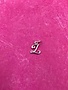 Sterling Silver Initial Z Script Charm