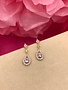 Gold AAA Cubic Zirconia Dainty Tear Drop Earrings