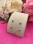 Sterling Silver Sapphire Swarovski Confetti Necklace