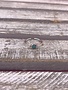 Sterling Silver Toe Ring with Synthetic Turquoise