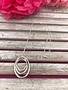 Silver Adjustable Necklace with a Round Pendant