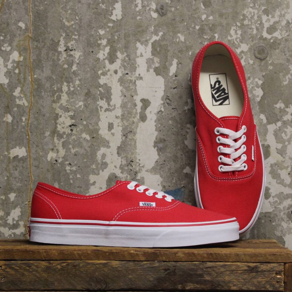 red vans classic