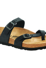 Birkenstock Birkenstock Mayari Oiled Leather (Women - Regular) - Black