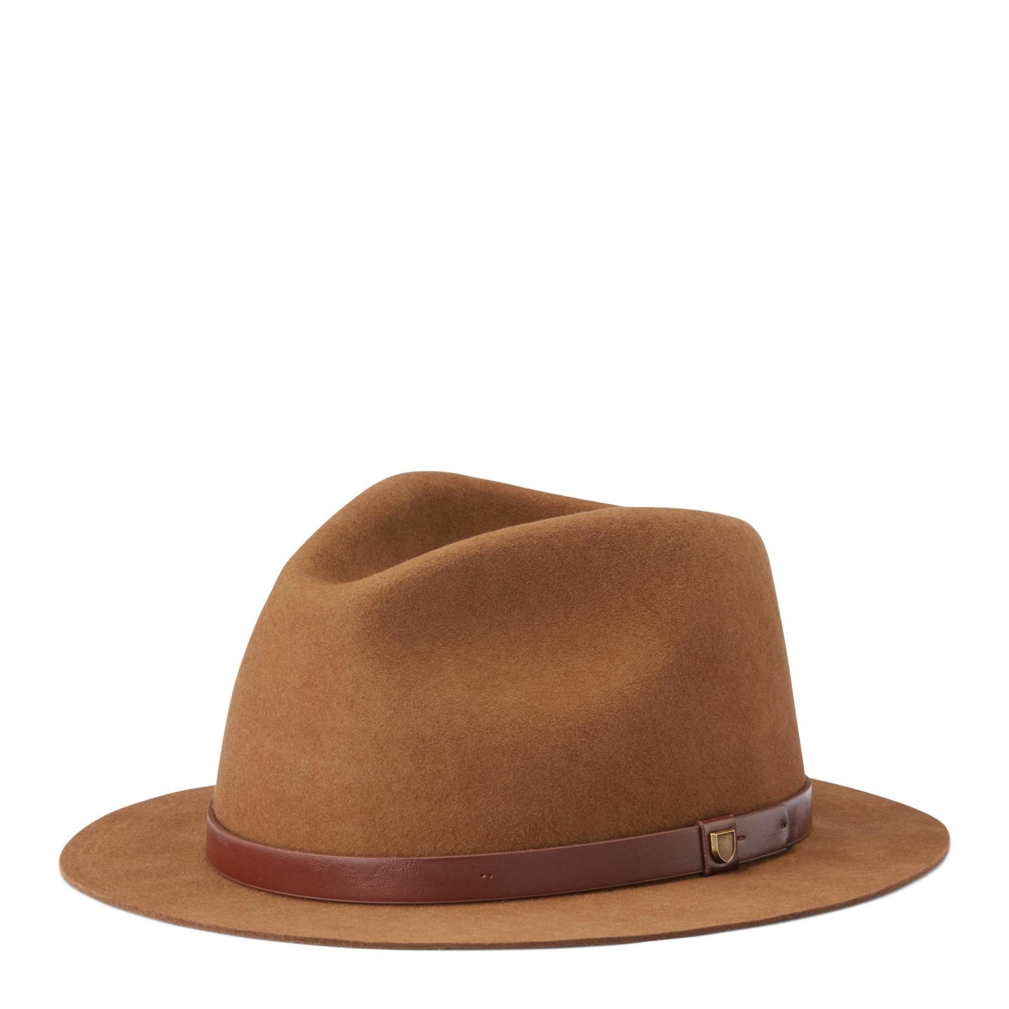 Brixton messer fedora coffee Clearance