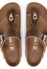 Birkenstock Birkenstock Gizeh Big Buckle Oiled Leather (Women - Regular) - Cognac