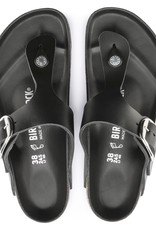 Birkenstock Birkenstock Gizeh Big Buckle Oiled Leather (Femmes - Régulier) - Black