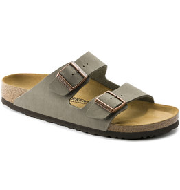 Birkenstock Birkenstock Arizona Birkibuc (Femmes - Étroit) - Stone