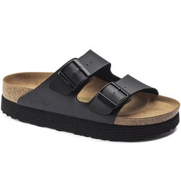 Birkenstock Birkenstock Papillio Arizona Platform - Vegan Birko-Flor (Women - Narrow) - Black