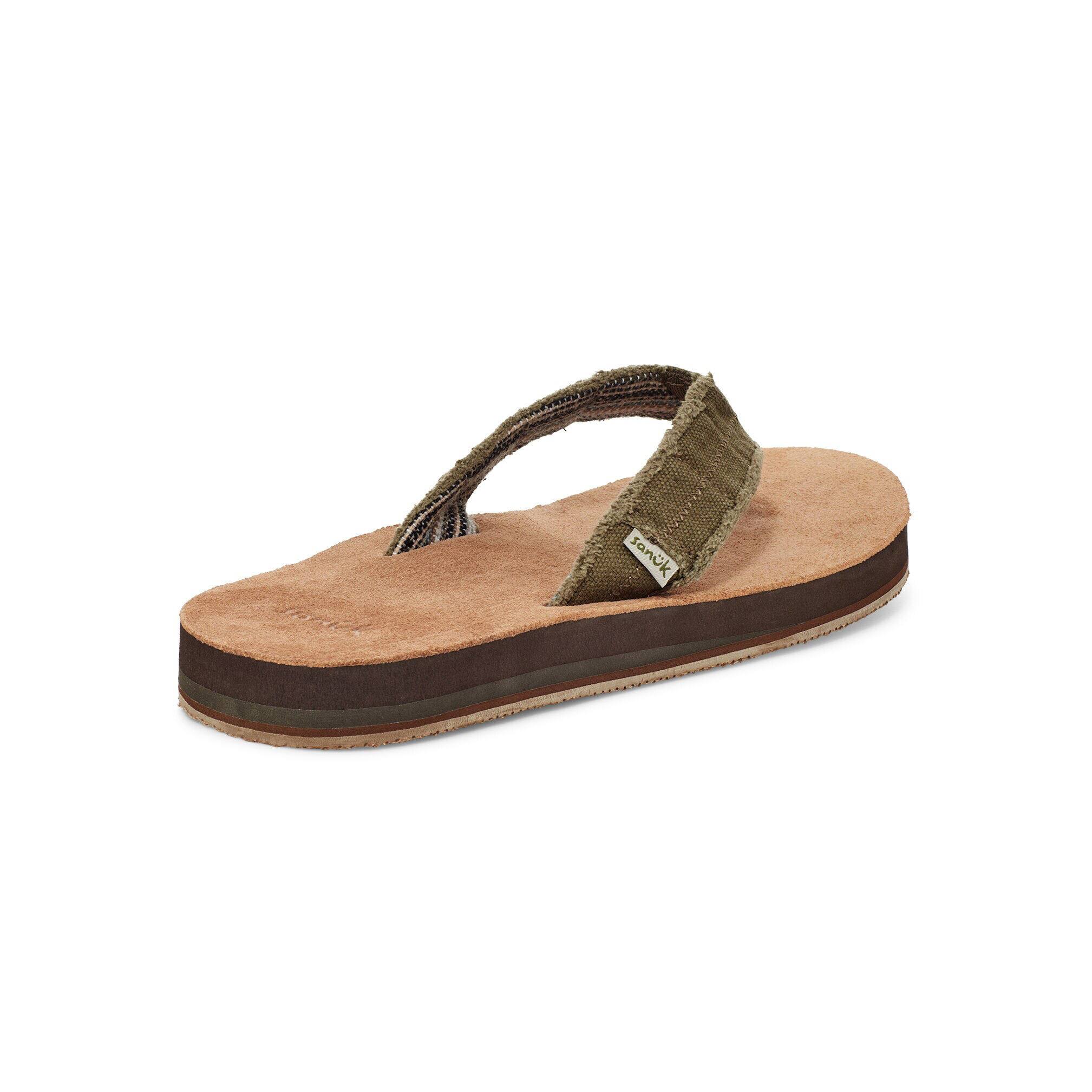 Sanuk - Fraid Not ST - Dark Olive - Surf and Dirt