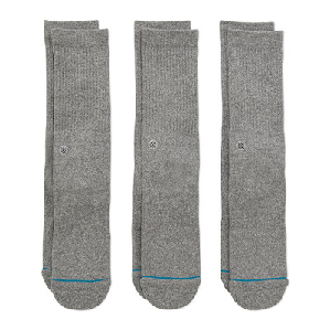 Stance Stance Icon (3 Pack) - Grey Heather