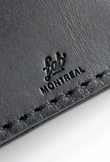 Fab Fab - Horizontal leather wallet - Black