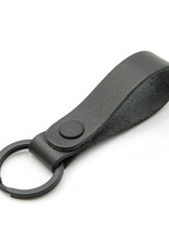 Fab Fab - Leather key ring - Black