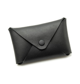 Fab Fab - Leather card holder - Black