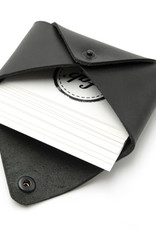 Fab Fab - Leather card holder - Black