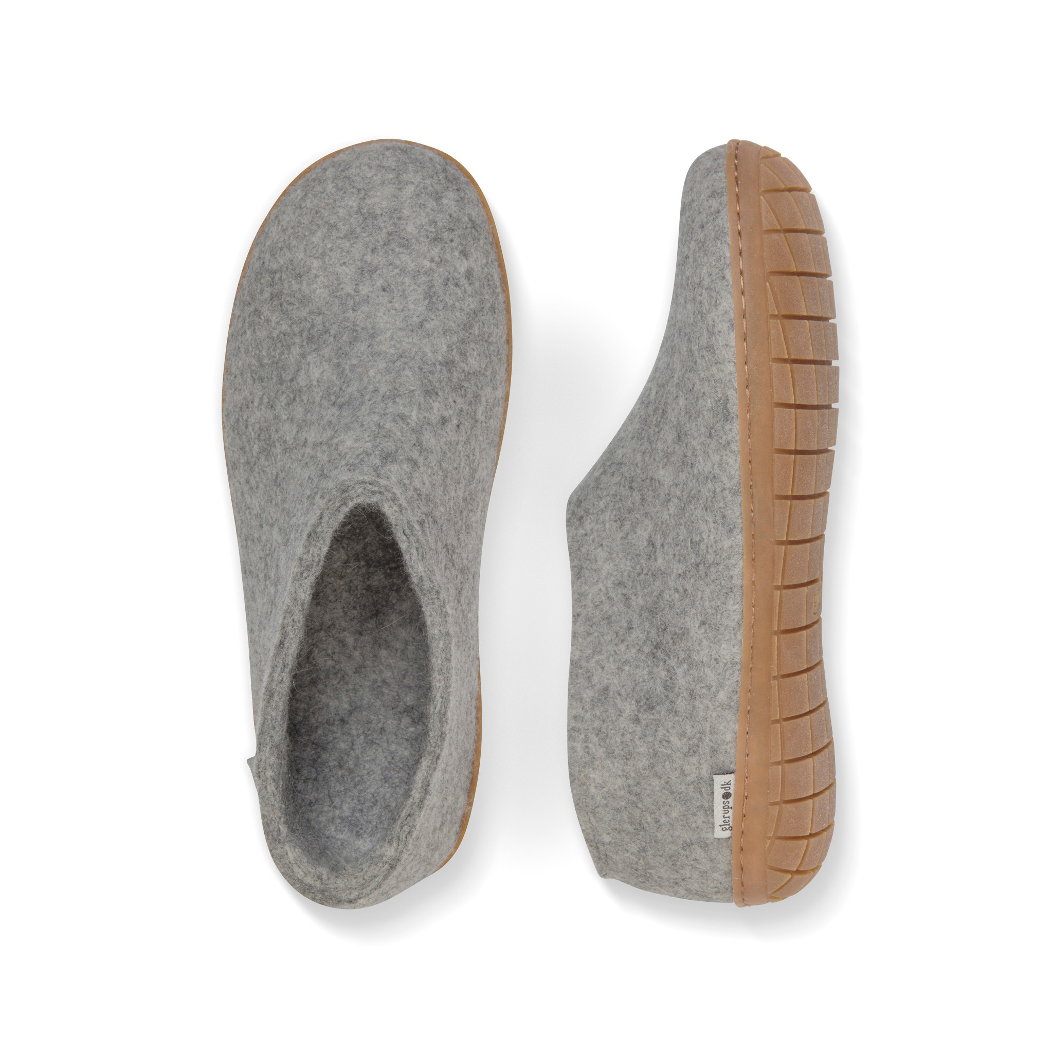 Glerups Glerups Shoe (rubber sole) - Grey