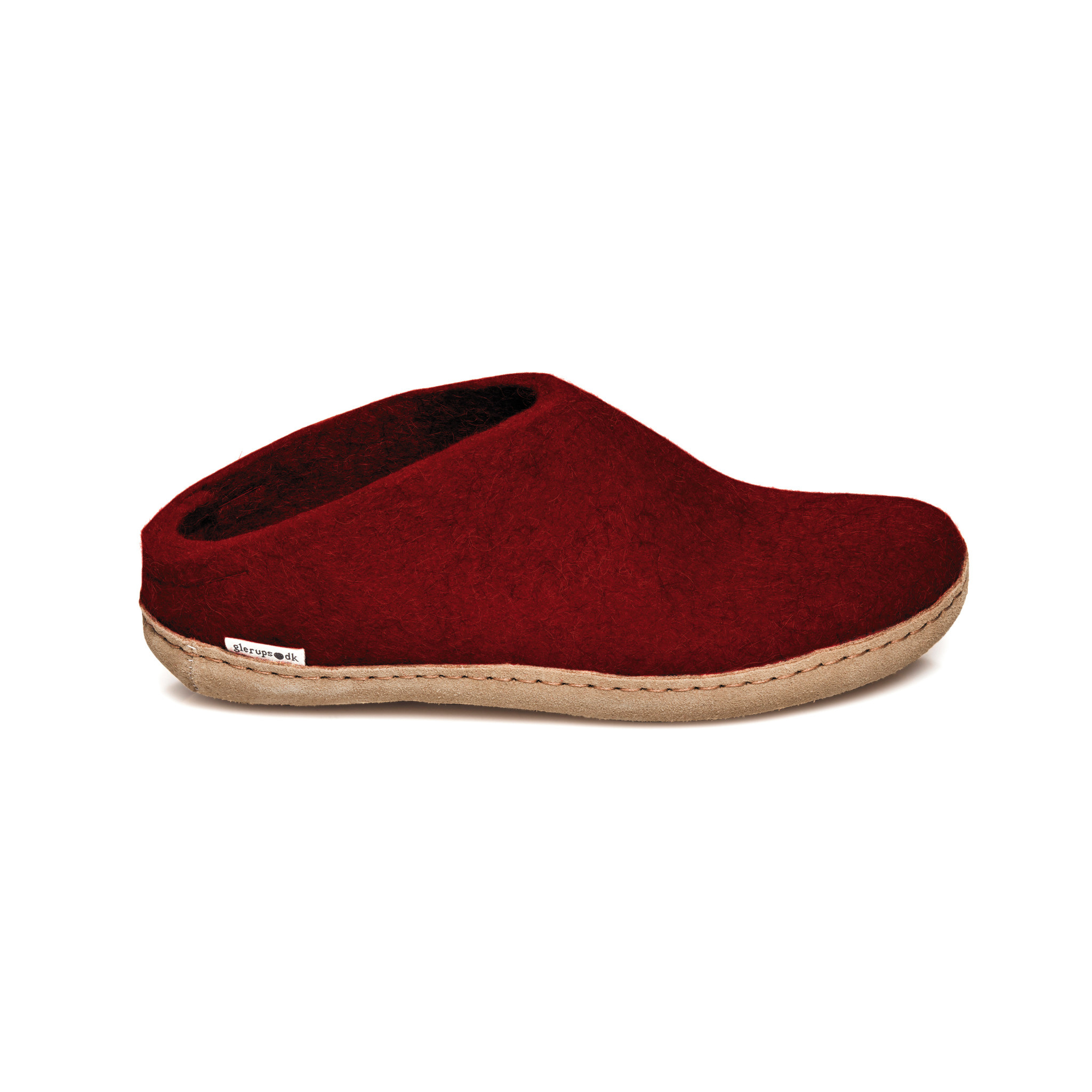 Glerups Glerups Pantoufle/Open Heel - Rouge