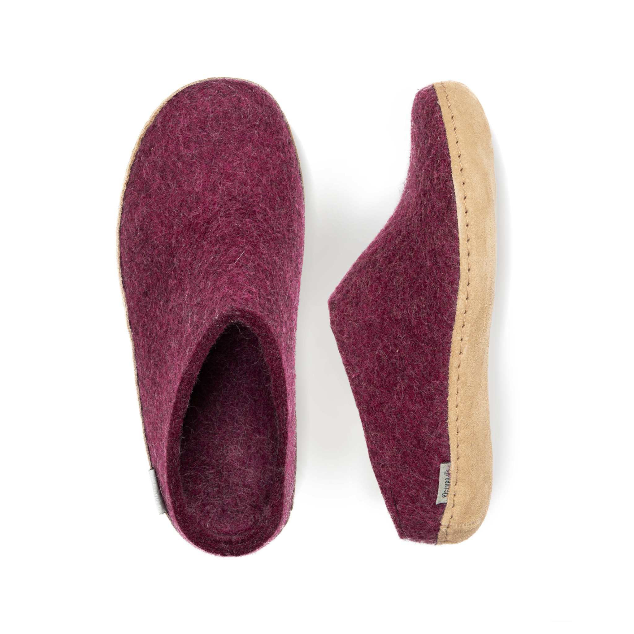 Glerups Glerups Pantoufle/Open Heel - Canneberge