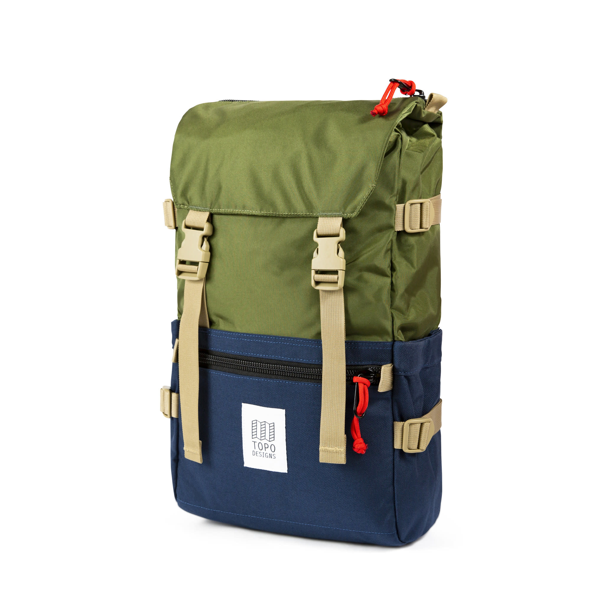 Topo Designs Topo Designs Rover Pack  Classic - Olive/Navy