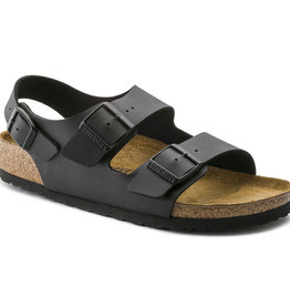 Birkenstock Birkenstock Milano Birko-Flor (Men - Regular) - Black