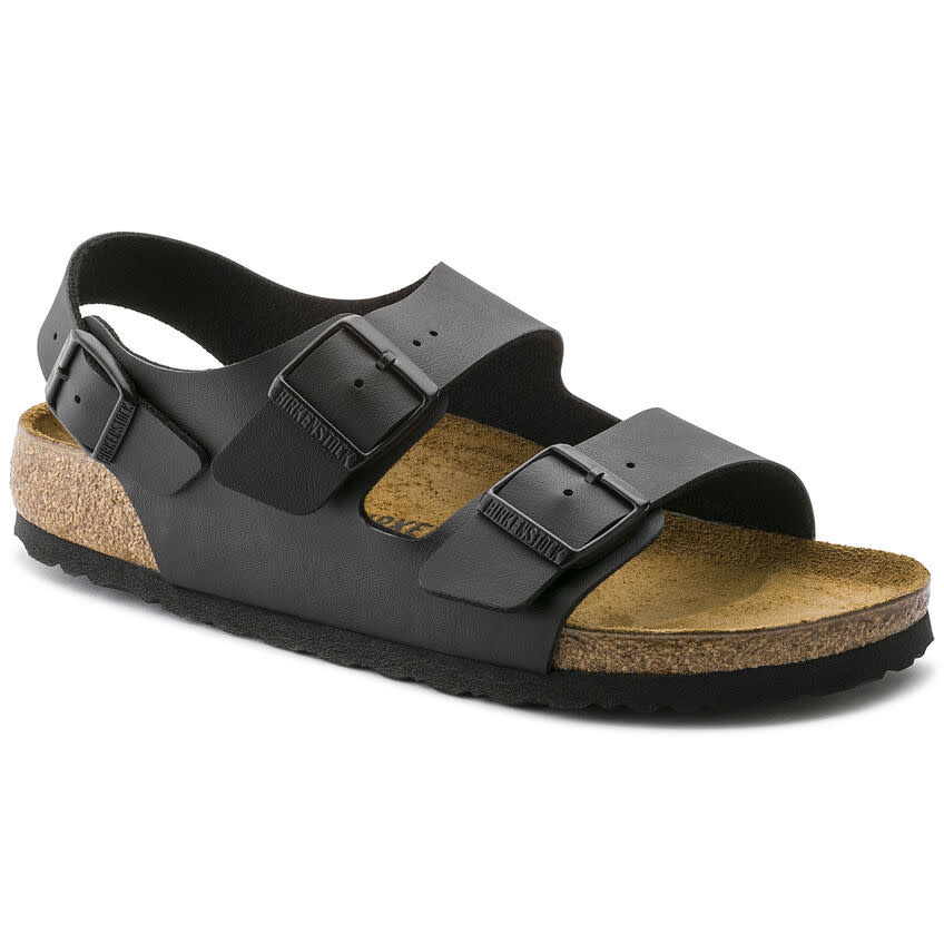 Birkenstock Birkenstock Milano Birko-Flor (Hommes - Régulier) - Black