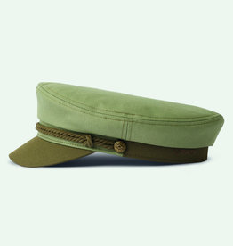 Brixton Brixton Fiddler Cap - Military Olive/Mermaid