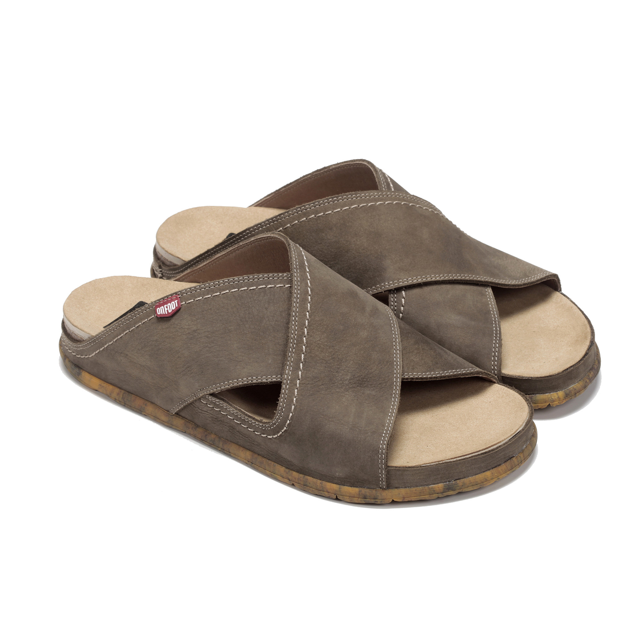 On Foot On Foot - 1503 Men Sandals - Kaki