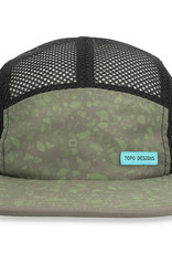 Topo Designs Topo Designs Global Hat Print - Olive Terrazzo