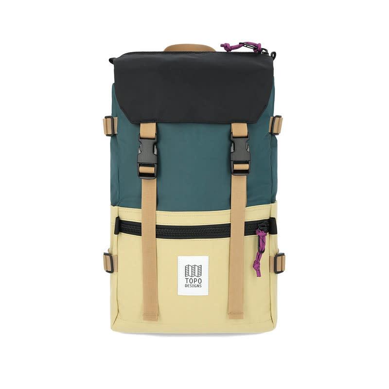 Topo Designs Topo Designs Rover Pack Classic - Hemp/Botanic Green