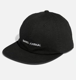 Banks Journal Banks Journal Label Cap - Black