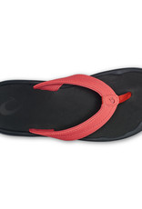 Olukai Olukai Ladies 'Ohana - Hot Coral/Black