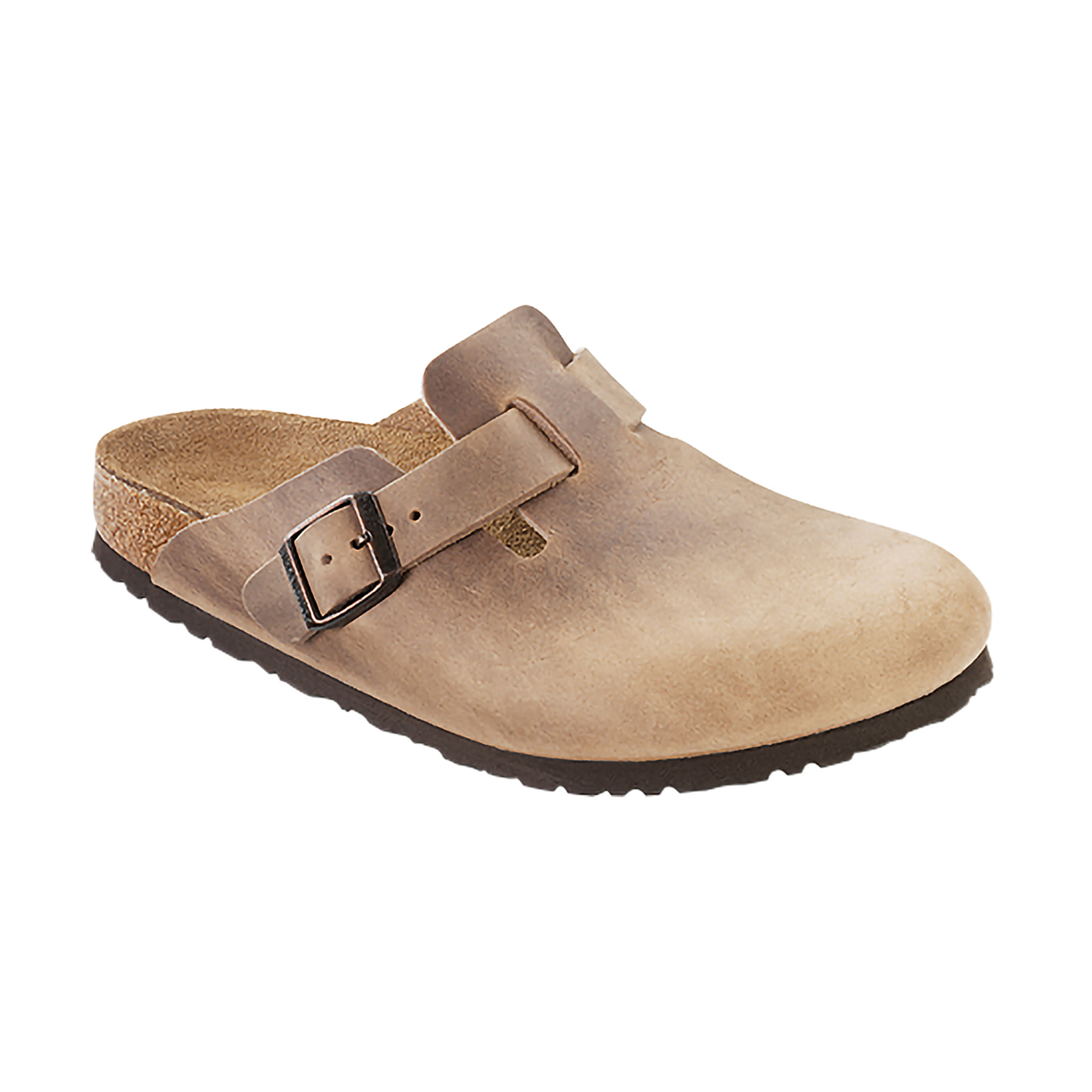 Birkenstock Boston Oiled Leather (Régulier) - Tobacco