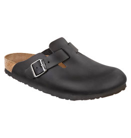 Birkenstock Birkenstock Boston en Cuir Huilé (Régulier) - Black