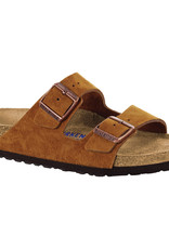 Birkenstock Birkenstock Arizona Soft Footbed -  Cuir Suede  (Hommes - Régulier) - Vison (Mink)