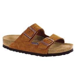 Birkenstock Birkenstock Arizona Soft Footbed -  Cuir Suede  (Hommes - Régulier) - Vison (Mink)