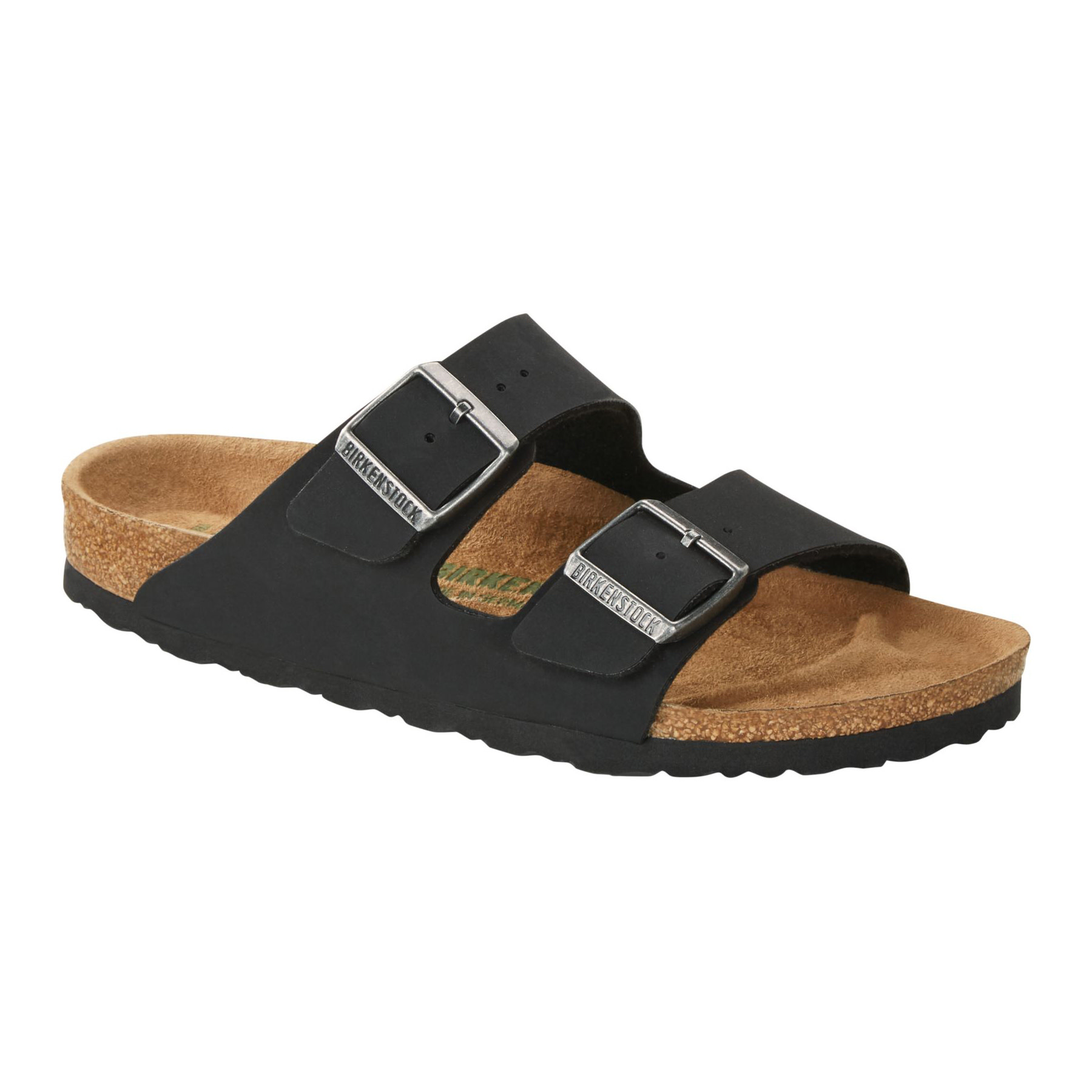 Birkenstock Birkenstock Arizona Vegan - Birkibuc (Hommes - Régulier) - Black