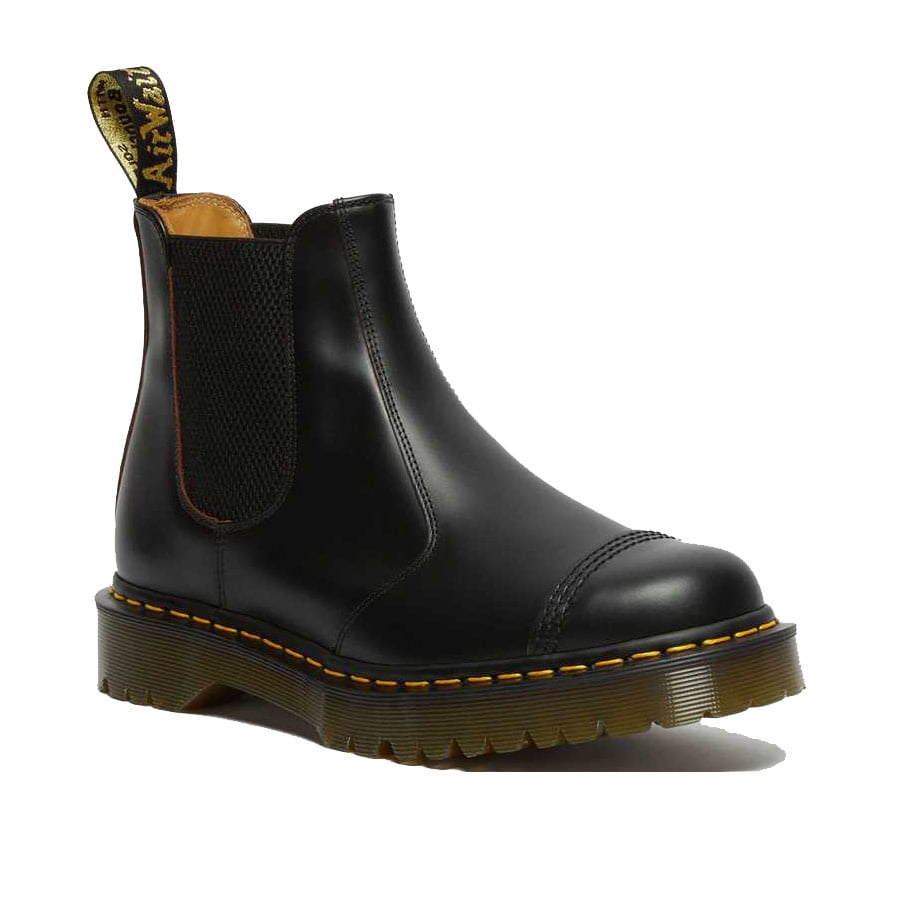 Dr Martens Dr Martens 2976 Toe Cap Bex (Quilon) - Made In England - Black