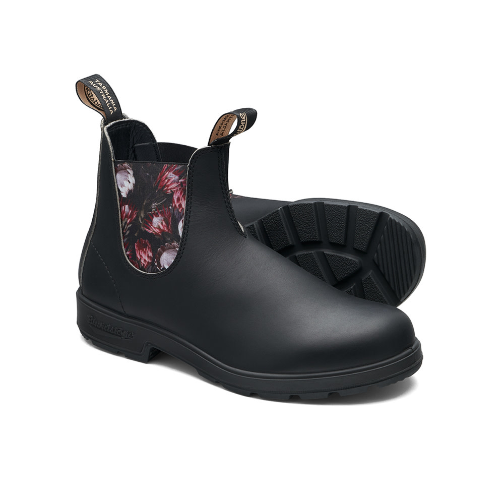 Blundstone Classic 2206 Black Protea Elastic Bottes et Baskets