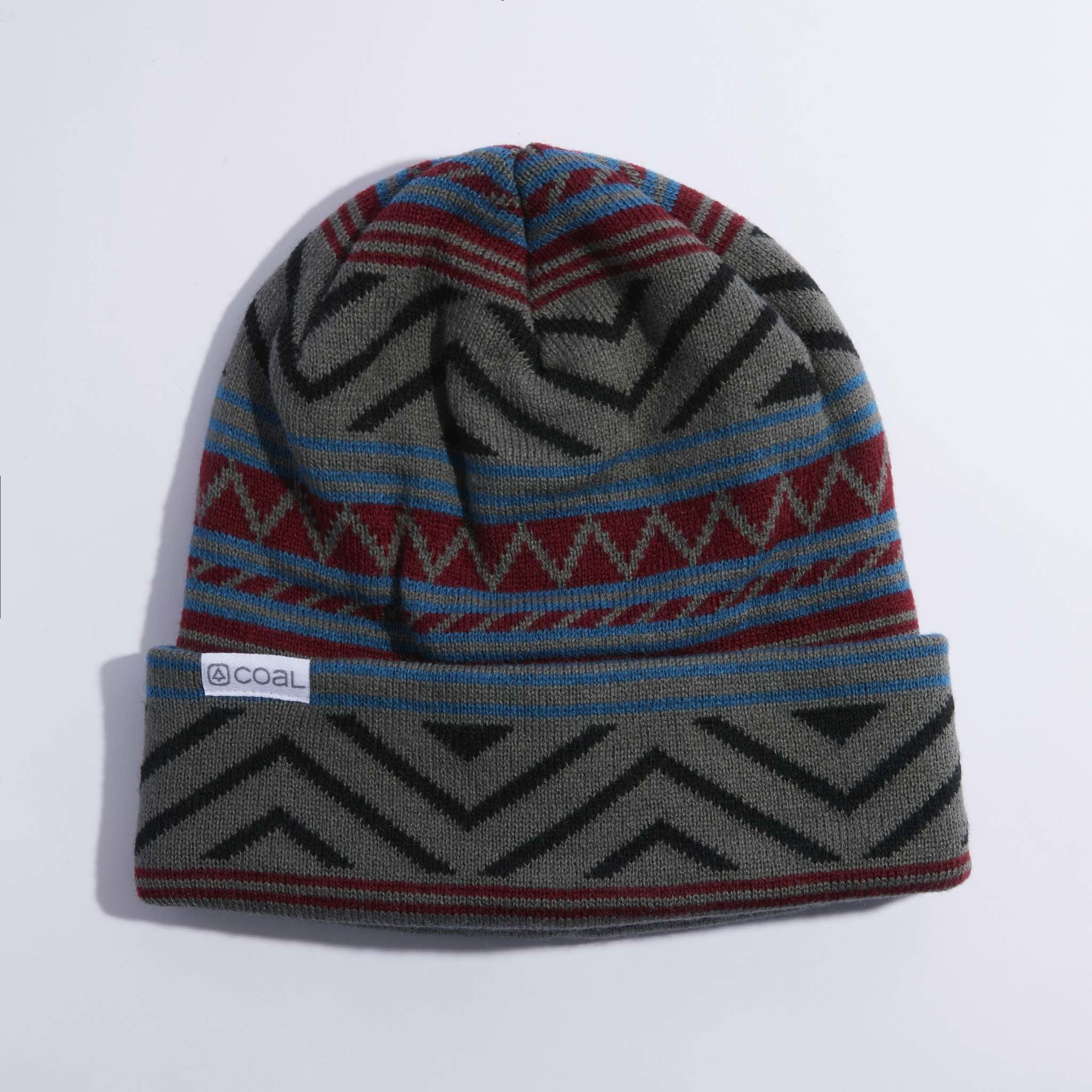 Coal The Uniform Beanie (burgundy marl)