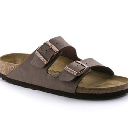 Birkenstock Birkenstock Arizona Birkibuc (Men - Regular) - Mocha