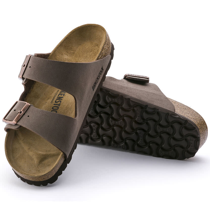 Birkenstock Birkenstock Arizona Birkibuc (Men - Regular) - Mocha