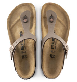 Birkenstock Birkenstock Gizeh Birkibuc (Women - Regular) - Mocha
