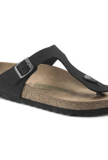 Birkenstock Birkenstock Gizeh Vegan - Birkibuc (Femme - Régulier) - Black