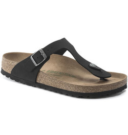 Birkenstock Birkenstock Gizeh Vegan - Birkibuc (Femme - Régulier) - Black