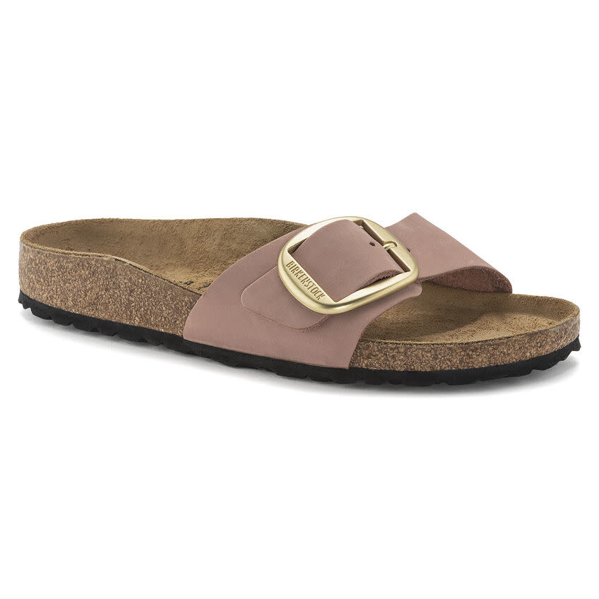 Birkenstock Birkenstock Madrid Big Buckle Nubuck (Femmes - Étroit) - Old Rose