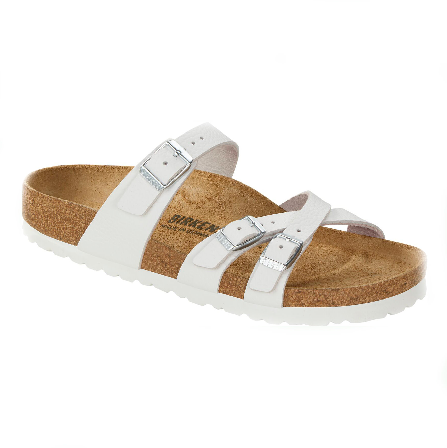 Birkenstock Birkenstock Franca  Leather (Women - Regular) - White