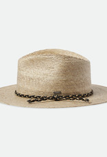 Brixton Brixton Messer Western Straw Fedora - Natural