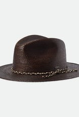 Brixton Brixton Messer Western Straw Fedora - Dark Earth