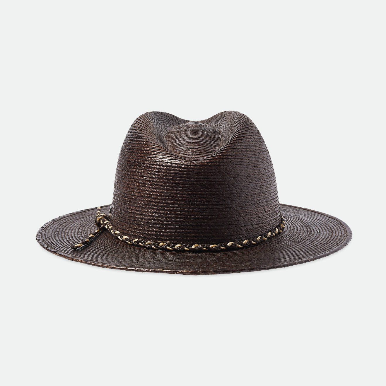 Brixton Brixton Messer Western Straw Fedora - Dark Earth