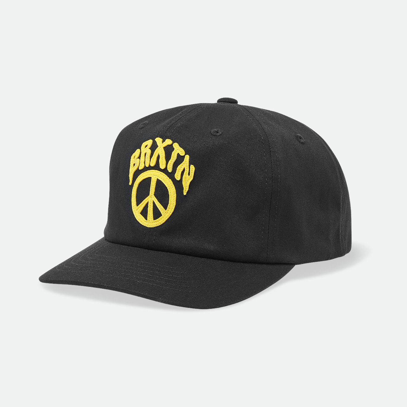 Brixton Brixton Peace Out MP Snapback - Black