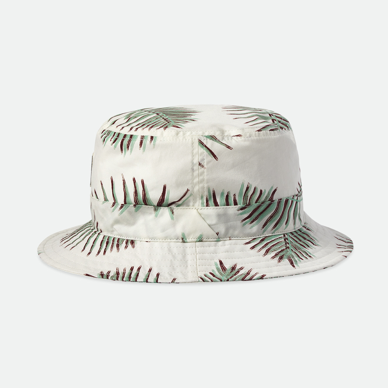 Brixton Brixton Beta Packable Bucket Hat - Aloha Off White